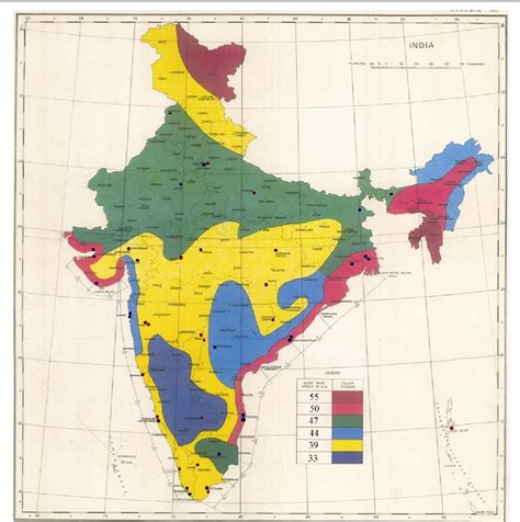 Wind Zone Map Of India – Get Map Update