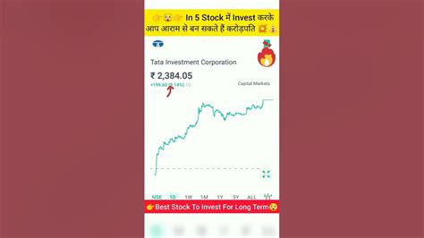 In 5 Stock में Invest करके आप आराम से बन सकते हैं करोड़पति 😲 Youtube