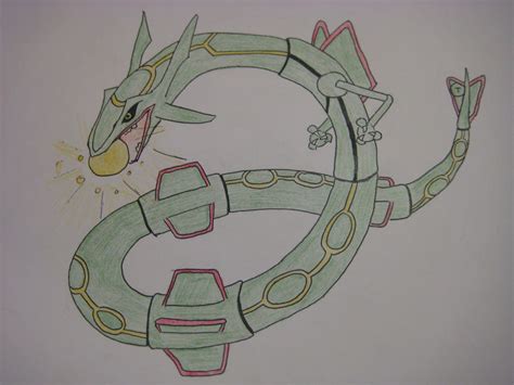 Rayquaza drawing by neonjello17 on DeviantArt