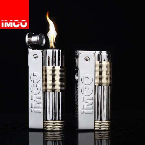 Genuine IMCO Lighter Stainless Steel Lighter Original Oil Gasoline