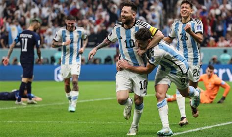 Argentina Player Ratings As Lionel Messi Outshone By Julian Alvarez