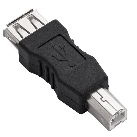 USB Printer Adapter USB 2.0 Type A Female to Type B Male Printer ...