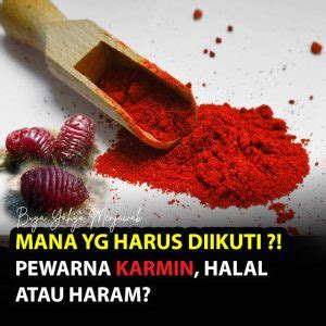 Perbedaan Pendapat Kehalalan Pewarna Makanan Dari Karmin