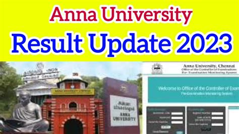 Anna University Semester Exam Result Youtube