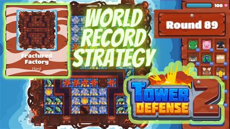 Tower Defense 2 Challenge Map World Record Youtube