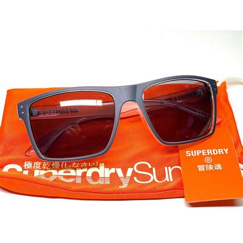 Superdry Sds Kobe 189 Herren Unisex Kunststoff Schwarz Sonnenbrille Sommer Neu Ebay