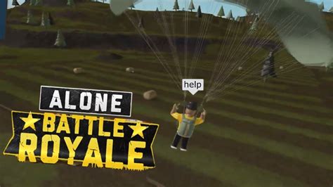 Alone Battle Royaleroblox Alone Battle Royale Youtube