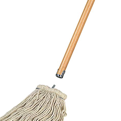 Carlisle Flo Pac Wooden Mop Handle With Metal Threads