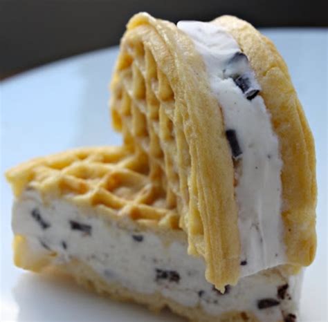 Leggo My Eggo Ice Cream Sandwich!