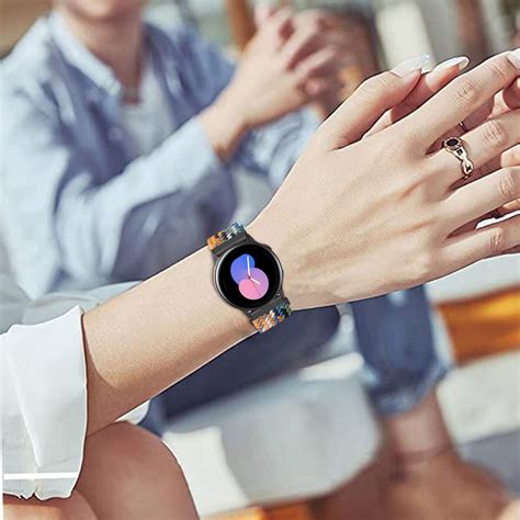 Set 2 Curele Smartwatch Matcheasy Nylon Compatibila Cu Samsung