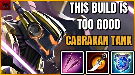 Still One Of The Best Gods In Joust Cabrakan Tank Build Smite Ranked Joust Youtube