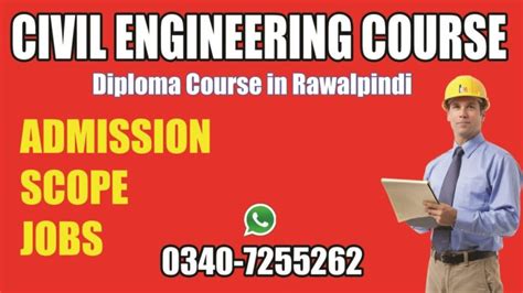 Civil Engineering Diploma Course In Rawalpindi Islamabad Pakistan Free Ads Classified