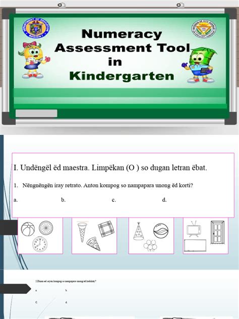 Numeracy Assessment Tool K Pdf