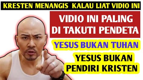 Ketika Pendeta Berani Jujur Yesus Bukan Pendiri Agama Kristen YESUS