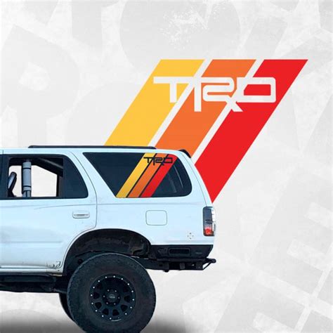 3rd Gen 4runner Trd Stripes Decals - Etsy