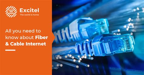 Everything You Need To Know About Fiber Internet And Cable Internet