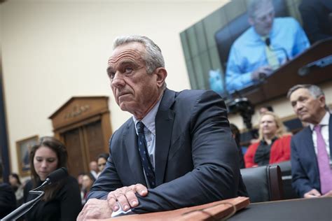 Watch Live Rfk Jr Testifies At A House Subcommittee Hearing On The