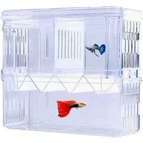 Fish Breeding Box Acrylic Floating Isolation Box Double Layer Breeding