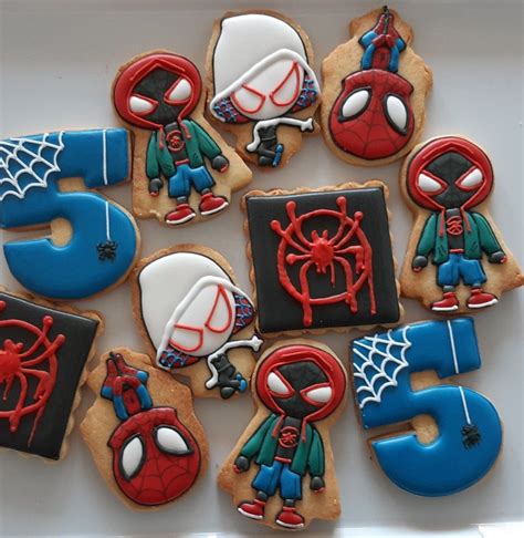 Spiderman Into The Spider Verse Cookies Artofit