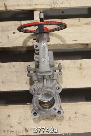 Used Fnw Hand Operated Knife Gate Valve Bt For Sale At