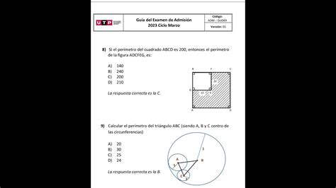 Examen De Admision Utp 2023 Nueva Guia Del Examen De Admision Marzo