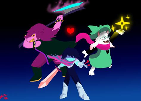 Deltarune By Lycanwolf378 On Deviantart