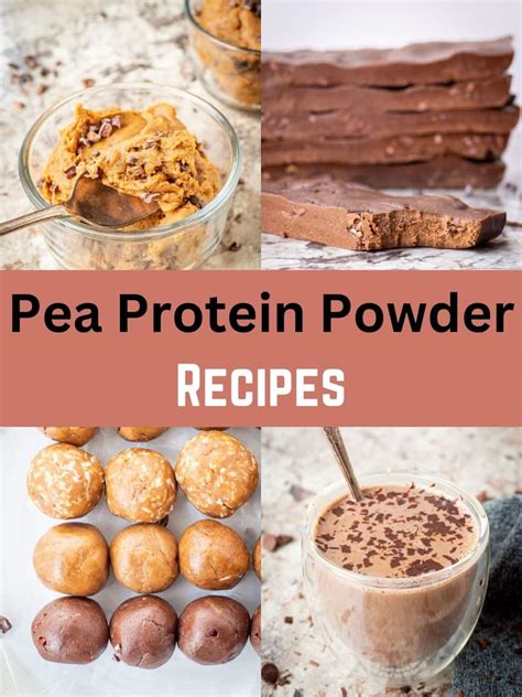 Pea Protein Powder Recipes The Nessy Kitchen