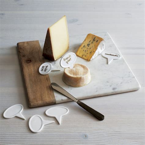 Wood Marble Square Platter Marble Board Marble Cheese Board Crate Barrel