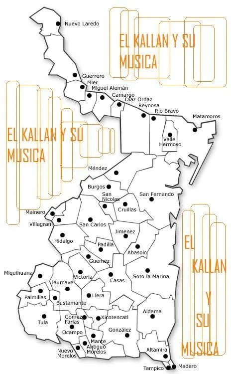 Mapa Tamaulipas Division Politica Imagui