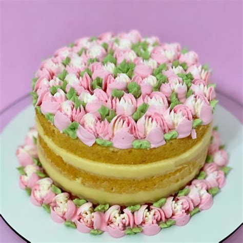 Bolo Naked Cake Flores Elo7 Produtos Especiais