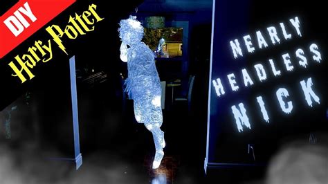 ⚡️harry Potter Diy Nearly Headless Nick Packing Tape Ghost Halloween Diy Youtube