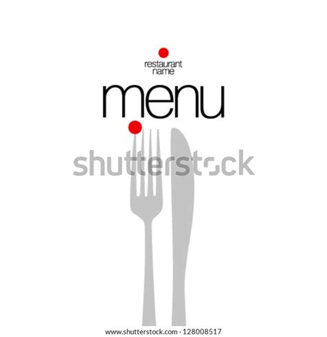 Restaurant Menu Card Design Template Stock Vector Royalty Free