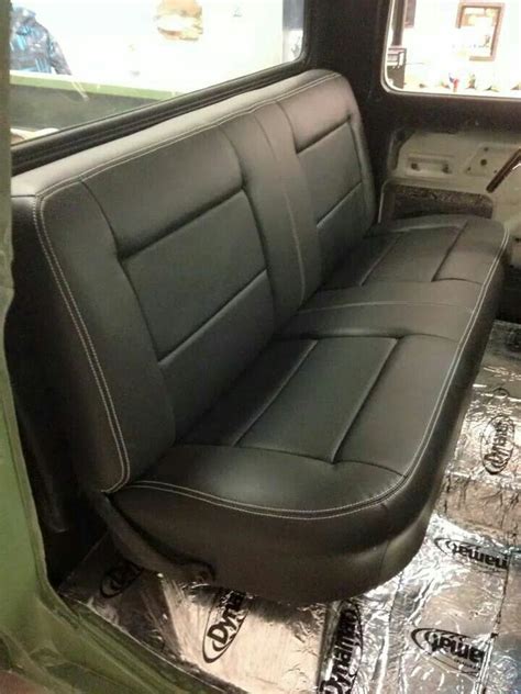 Reapolstered Factory Bench Seat 1967 72 Ford F Series Pinterest