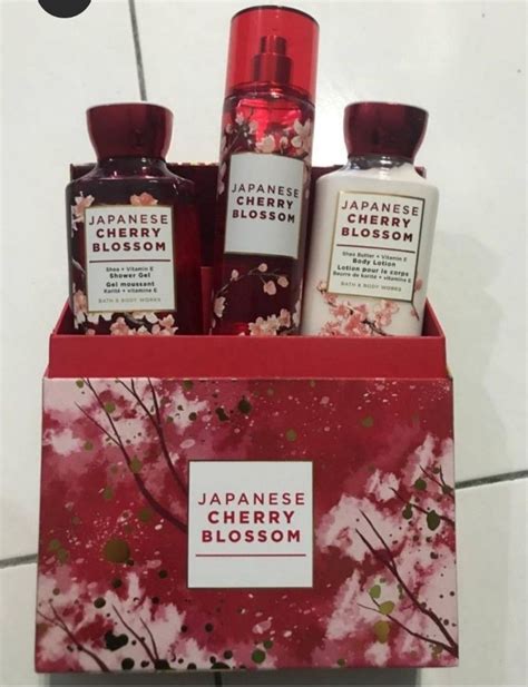 Bbw Gift Set Japanese Cherry Blossom Beauty Personal Care Bath