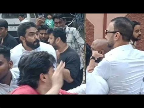 Clash Between Aimim Mla Majid Hussain Congress Leader Feroz Khan