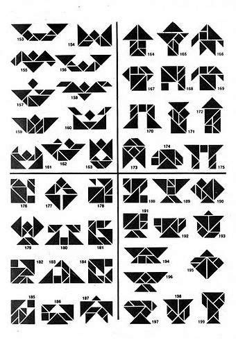 Soluciones Tangram Descubre Cómo Formar Las Figuras Figuras Con