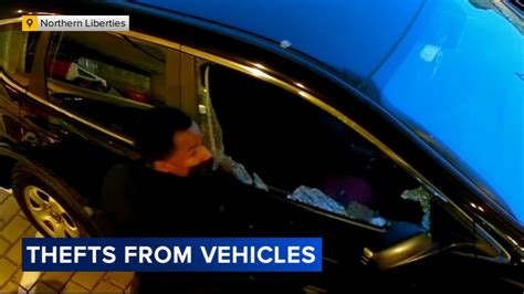 Philadelphia Police Seek Public S Help In Identifying Vehicle Break In