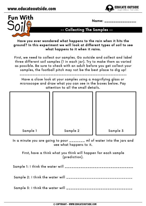 Fun With Soil - Science Experiment - Educate Outside