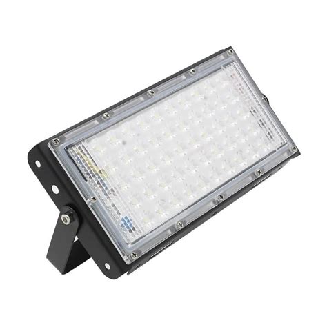 Reflector Led 50w Alto Brillo Blanco 6500k