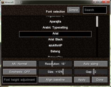 Unicode Font Extension - Minecraft Mods - CurseForge