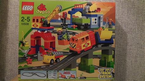 LEGO DUPLO 10508 DELUXE TRAIN SET YouTube