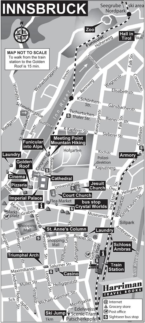 Innsbruck City Center Map