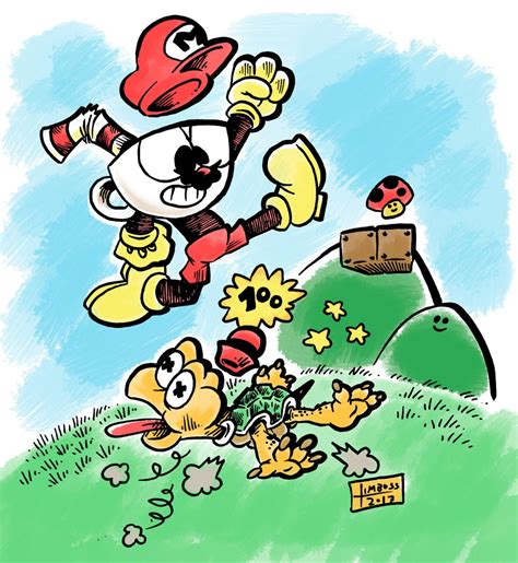 Cuphead Mario By Earthwar Jim On Deviantart