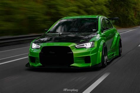 Varis Version Widebody Aero Kit For Mitsubishi Evo X Cz A Vami