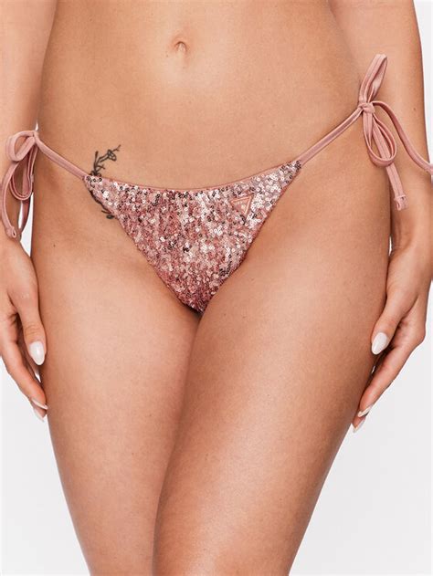 Guess Bikini Unterteil E3GO02 KBMV0 Rosa Modivo At