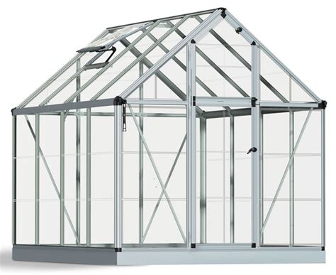 Palram 6x8 Snap & Grow Greenhouse Kit - Silver (HG6008)