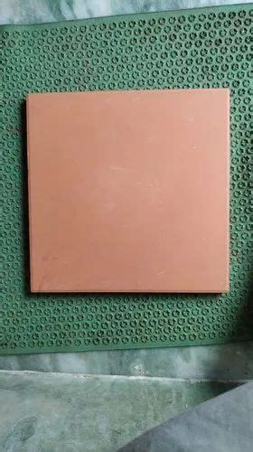 Plain Terracotta Clay Floor Tile X Feet X Mm At Rs Piece