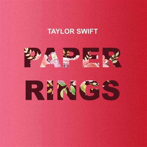 🎧 “paper Rings Has Reached 30 Million Streams On Spotify Its