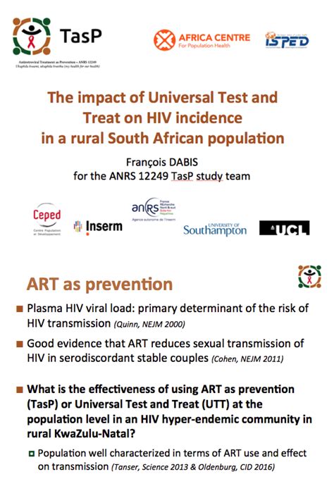 Revolutionizing HIV Treatment In Rural South Africa The Power Of Universal Test And Treat