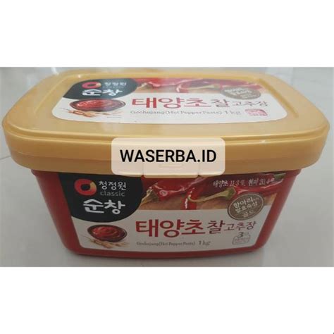 Jual Chung Jung One Gochujang Hot Pepper Paste Pasta Cabe Korea 1kg Shopee Indonesia